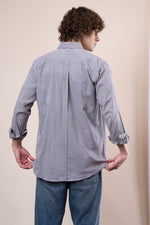 Navy regular fit oxford shirt