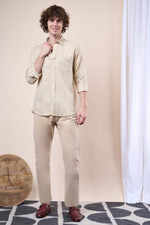 Off white regular fit oxford shirt